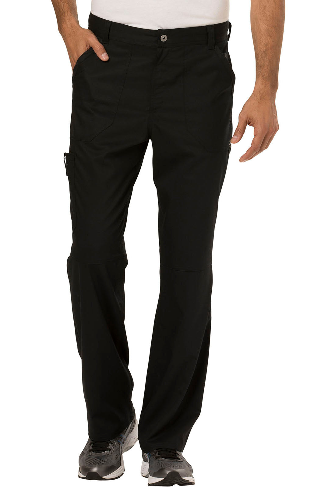 Men's Fly Front Pant - Black